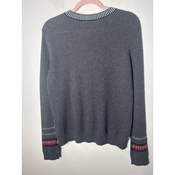 NWT Lisa Todd Fast Track Fog Sweater Sz Xs - Picture 3 of 3